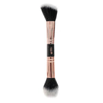 Brocha Doble Contorno Iluminador Trendy