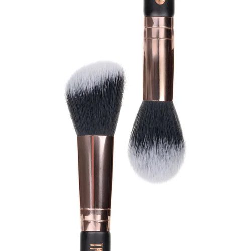 Brocha Doble Contorno Iluminador Trendy