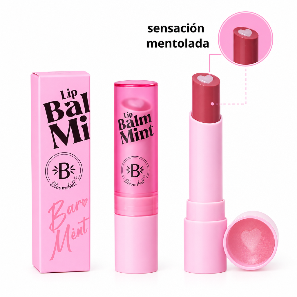 Lip Balm Mint Hidratante Bloomshell