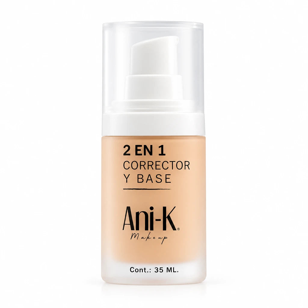 Base Anik 2 en 1 Corrector y Base
