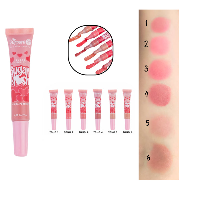 Rubor Líquido Sugar Blush Purpure
